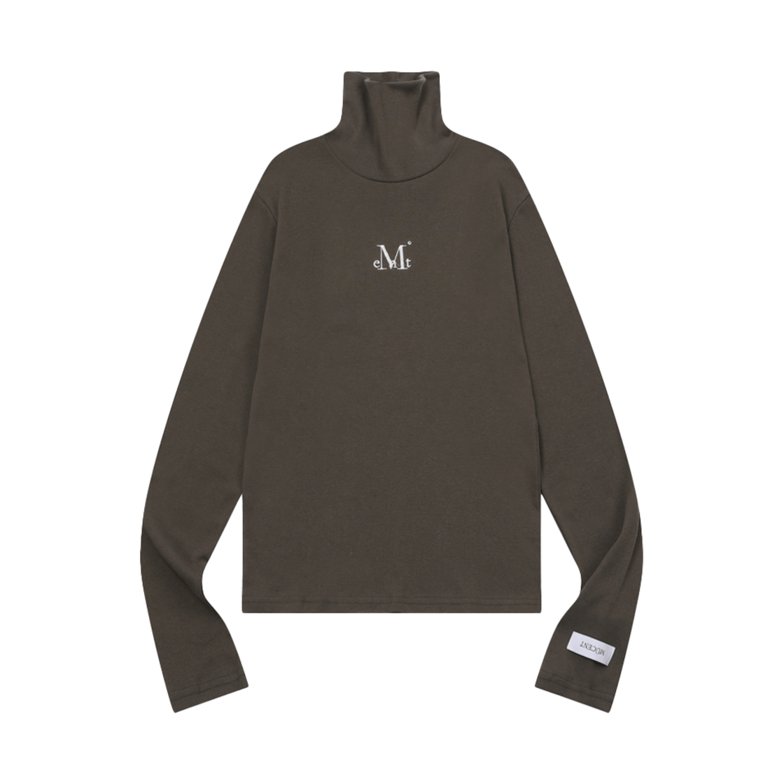 P00000QX_02 MUCENT Maka Turtle Neck T Khaki