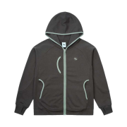 Sansan Gear Hoodie Zip-Up Brown - 24SS