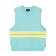 Stussy Brushed Mohair Vest Seafoam