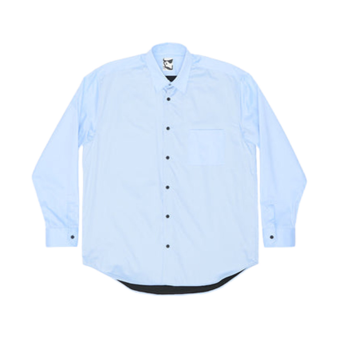 AW23GR2AFABCB GR10K Popelin Polartec L/S Shirt Ocean Blue