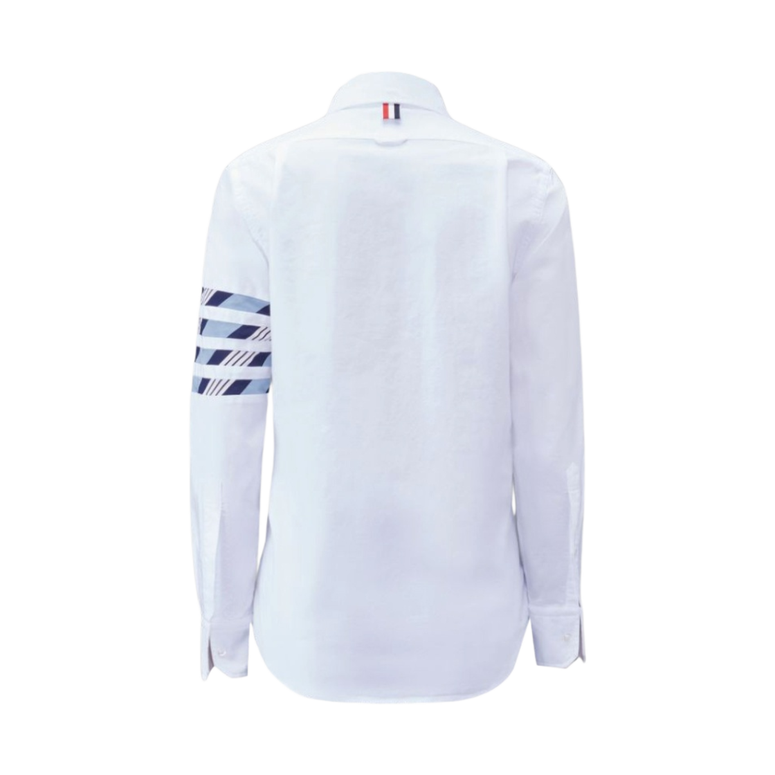 톰브라운 코튼 사선 셔츠 미디움 블루(Thom Browne Cotton 4-Bar Shirt Medium Blue) - 2