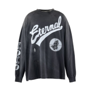 Saint Mxxxxxx x Fear of God SNT L/S T-Shirt Black - 25SS