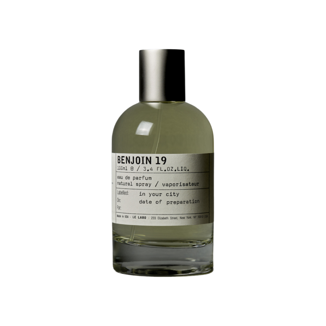 - Le Labo Benjoin 19 Eau De Parfum 100ml