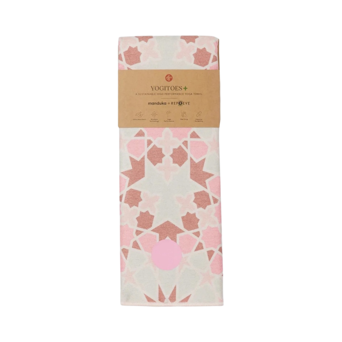 만두카 요기토즈 플러스 요가 매트 타월 리츄얼 모거나이트(Manduka Yogitoes Plus Yoga Mat Towel Rituals Morganite) - 2