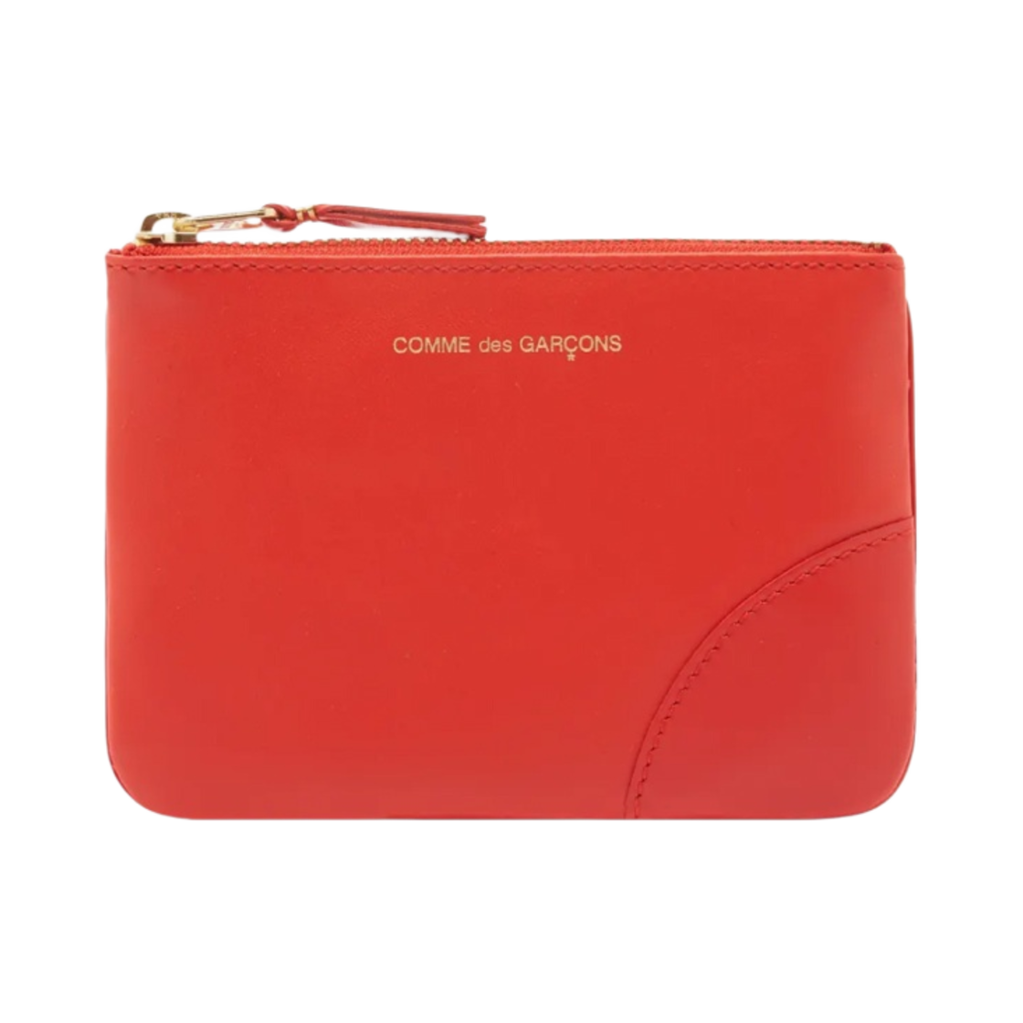 꼼데가르송 SA8100 클래식 레더 지갑 오렌지(Comme des Garcons SA8100 Classic Leather Wallet Orange) - 1