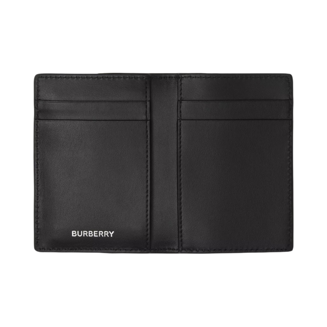 버버리 빈티지 체크 레더 폴딩 카드 케이스 아카이브 베이지(Burberry Vintage Check and Leather Folding Card Case Archive Beige) - 3