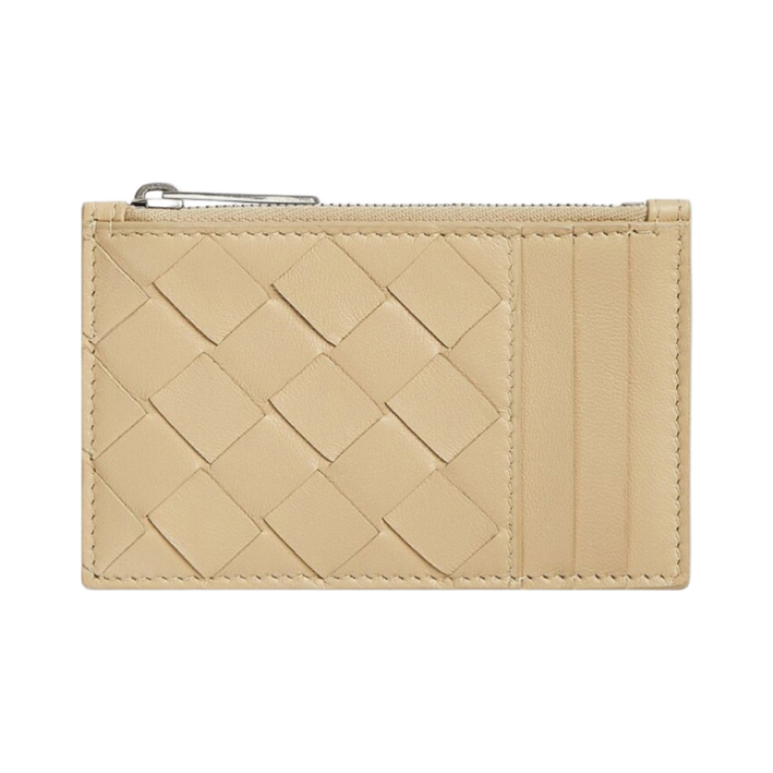 보테가 베네타 지퍼 카드 케이스 포리지(Bottega Veneta Zipped Card Case Porridge) - 1