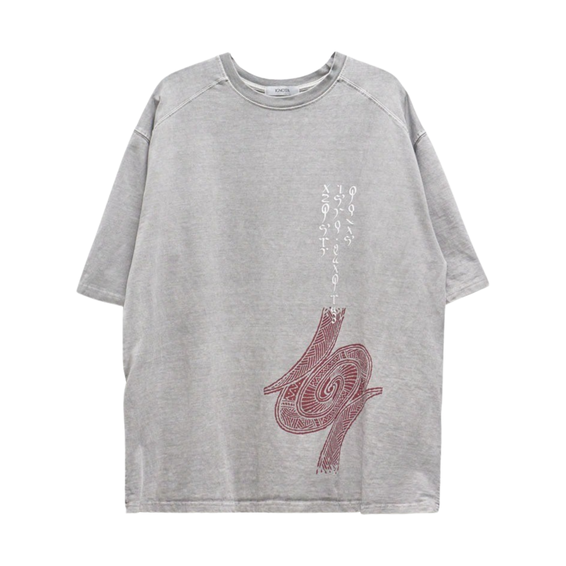 이그노타 코어:5 넥시오 숏슬리브 티셔츠 그레이