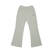 [KREAM 단독 / 프리오더] FENGSHUI Small Logo OG Wide Flare Sweatpants White Cream