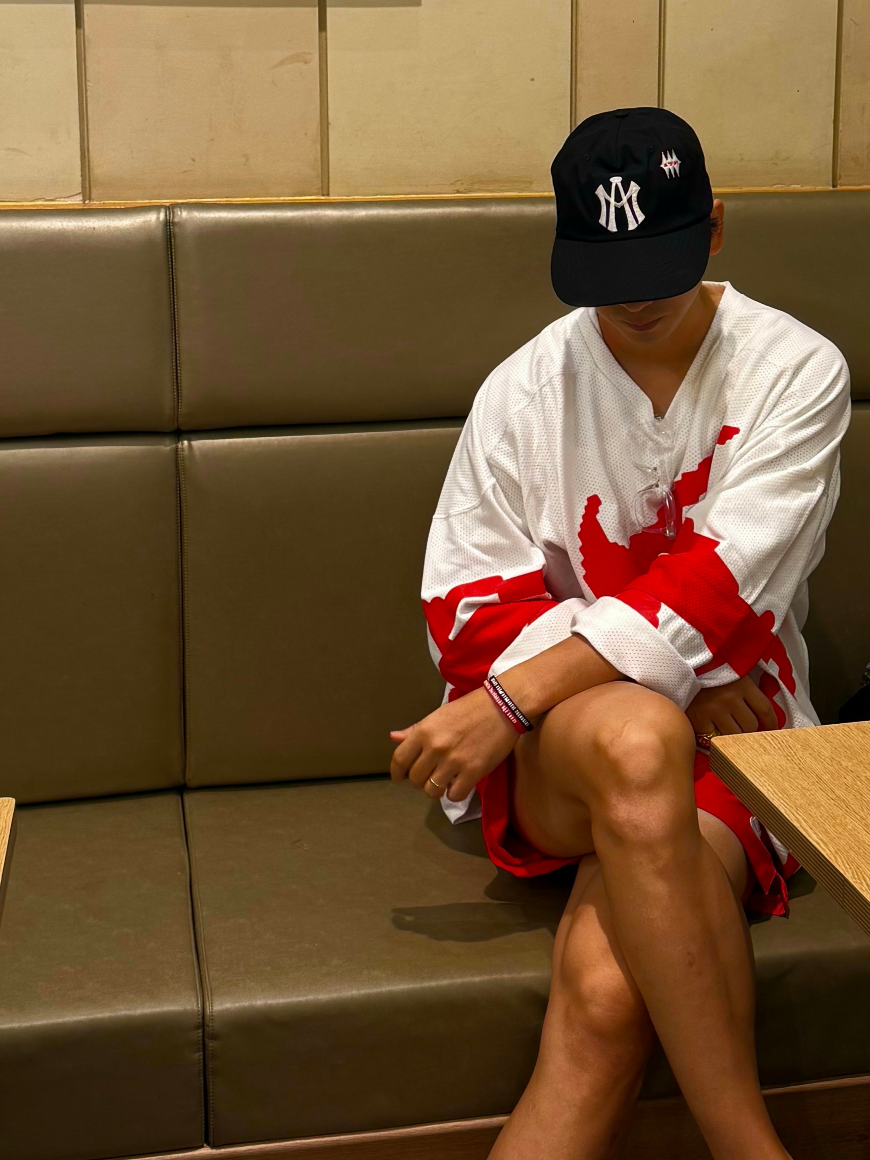 Aftermath Atm Logo Ball Cap Black 착용 스타일
