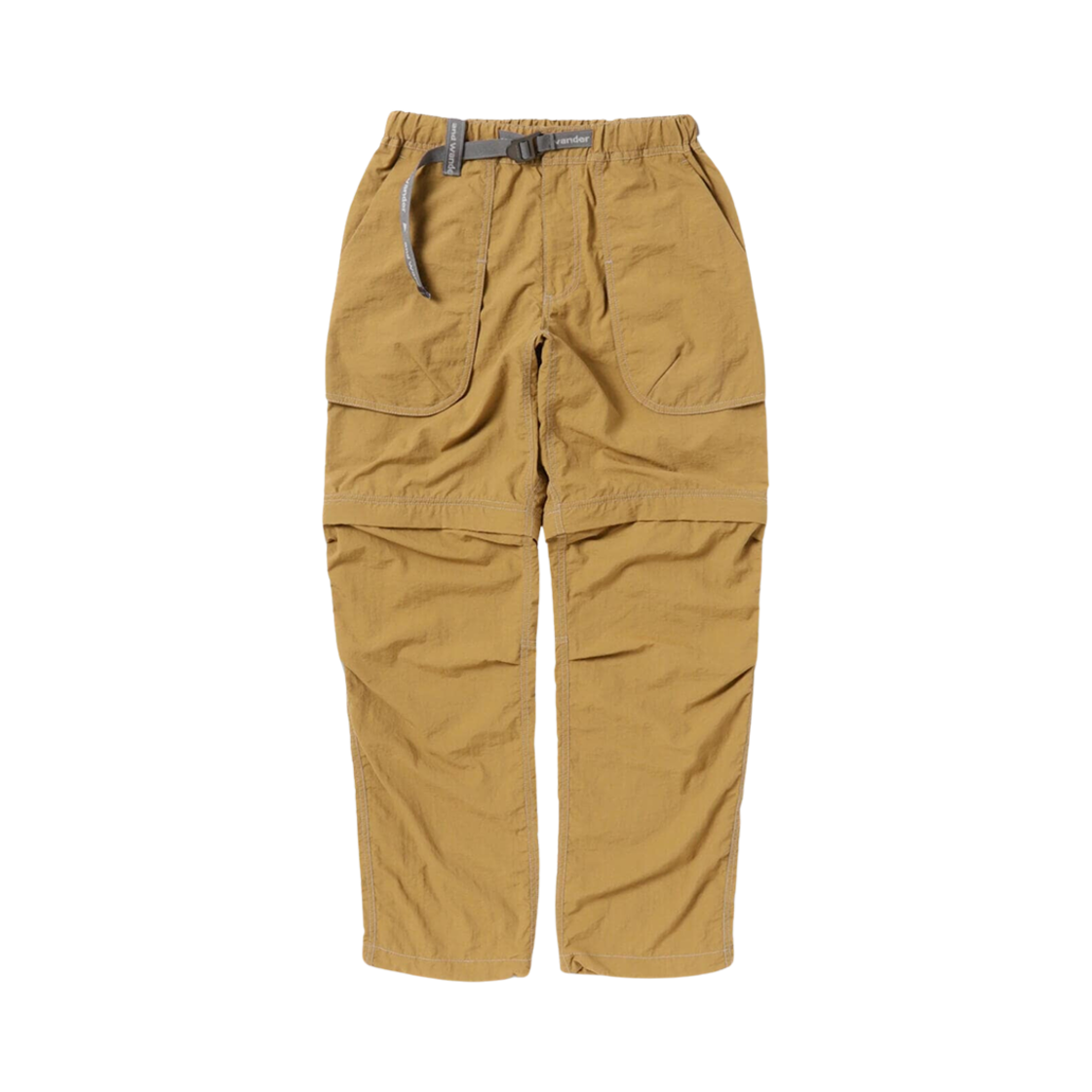 574-4252130 And Wander NY Taffeta Hiker 2way Pants Beige