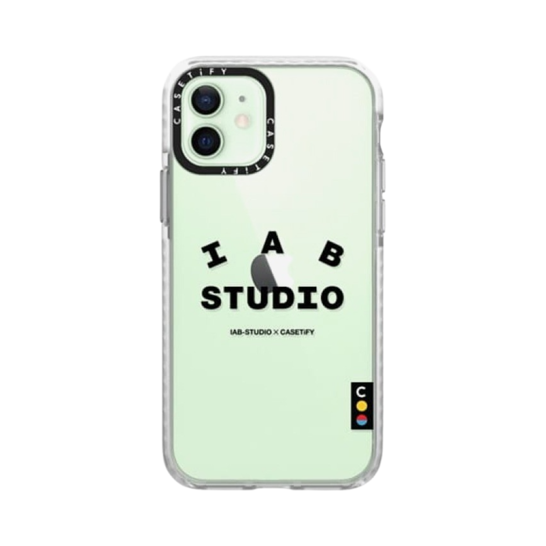 케이스티파이 x 아이앱 스튜디오 아이폰 로고 케이스 클리어(Casetify x IAB Studio iPhone Logo Case Clear) - 2