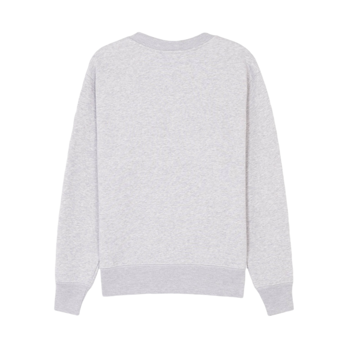(W) 메종 키츠네 x 올림피아 르 탄 로고 콤포트 스웨트셔츠 라이트 그레이 멜란지((W) Maison Kitsune x Olympia Le Tan Logo Comfort Sweatshirt Light Grey Melange) - 2