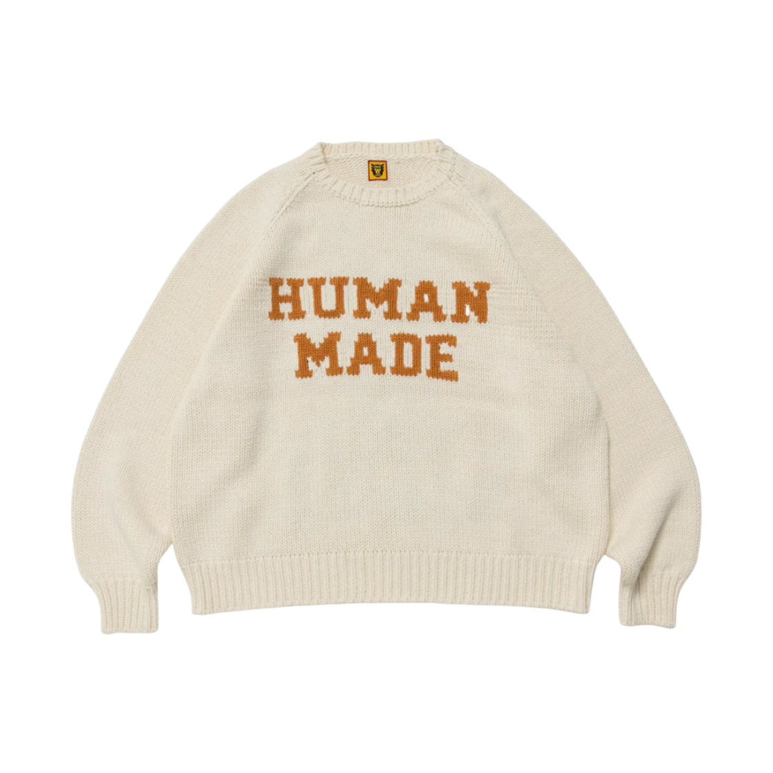 휴먼 메이드 래빗 래글런 니트 스웨터 화이트(Human Made Rabbit Raglan Knit Sweater White) - 2