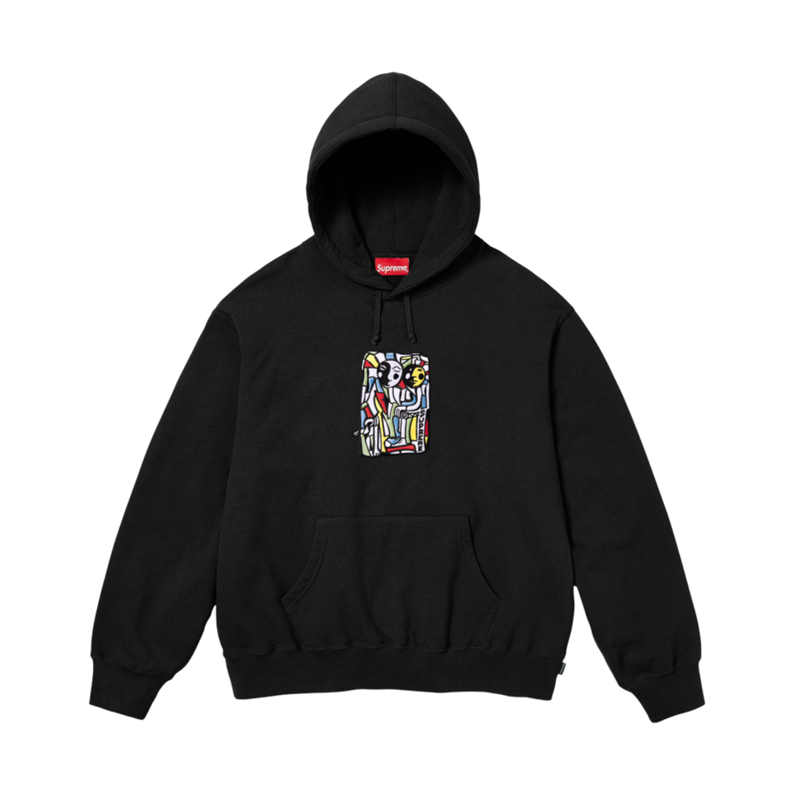 슈프림 닐 블렌더 모자이크 후드 스웨트셔츠 블랙 - 23FW