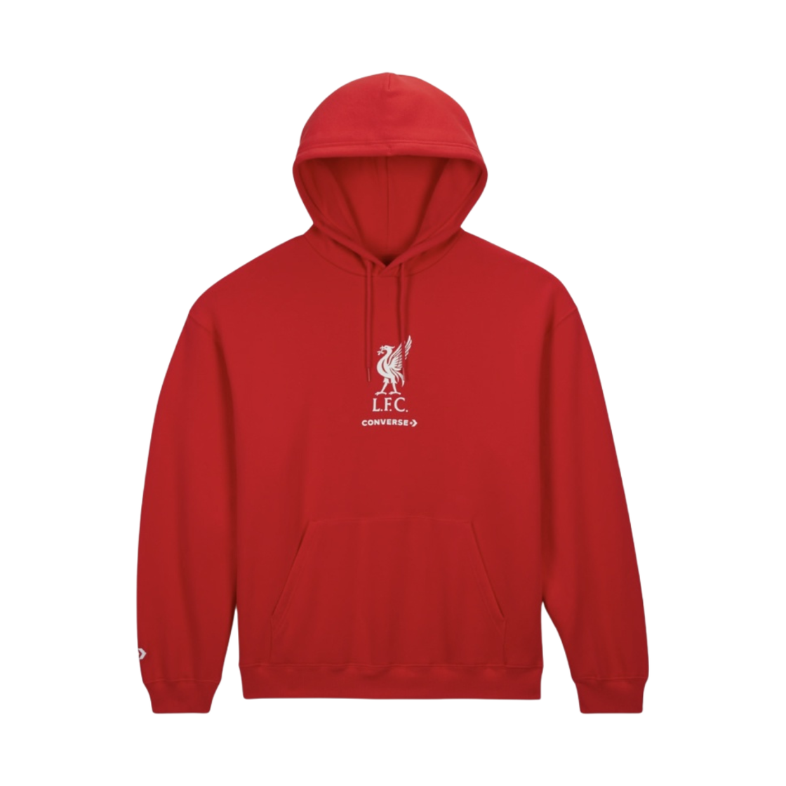 10026265-A02 Converse x Liverpool FC Loose-Fit Hoodie Tomato