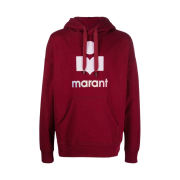 Isabel Marant Miley Hoodie Burgundy - 22FW