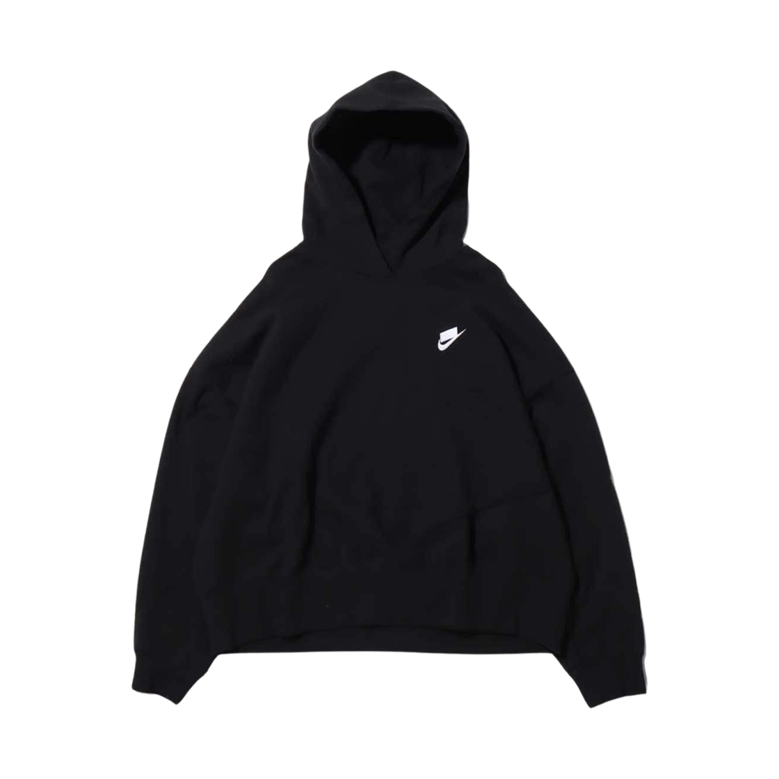 DC5281-010 (W) Nike NSW Hoodie Black White