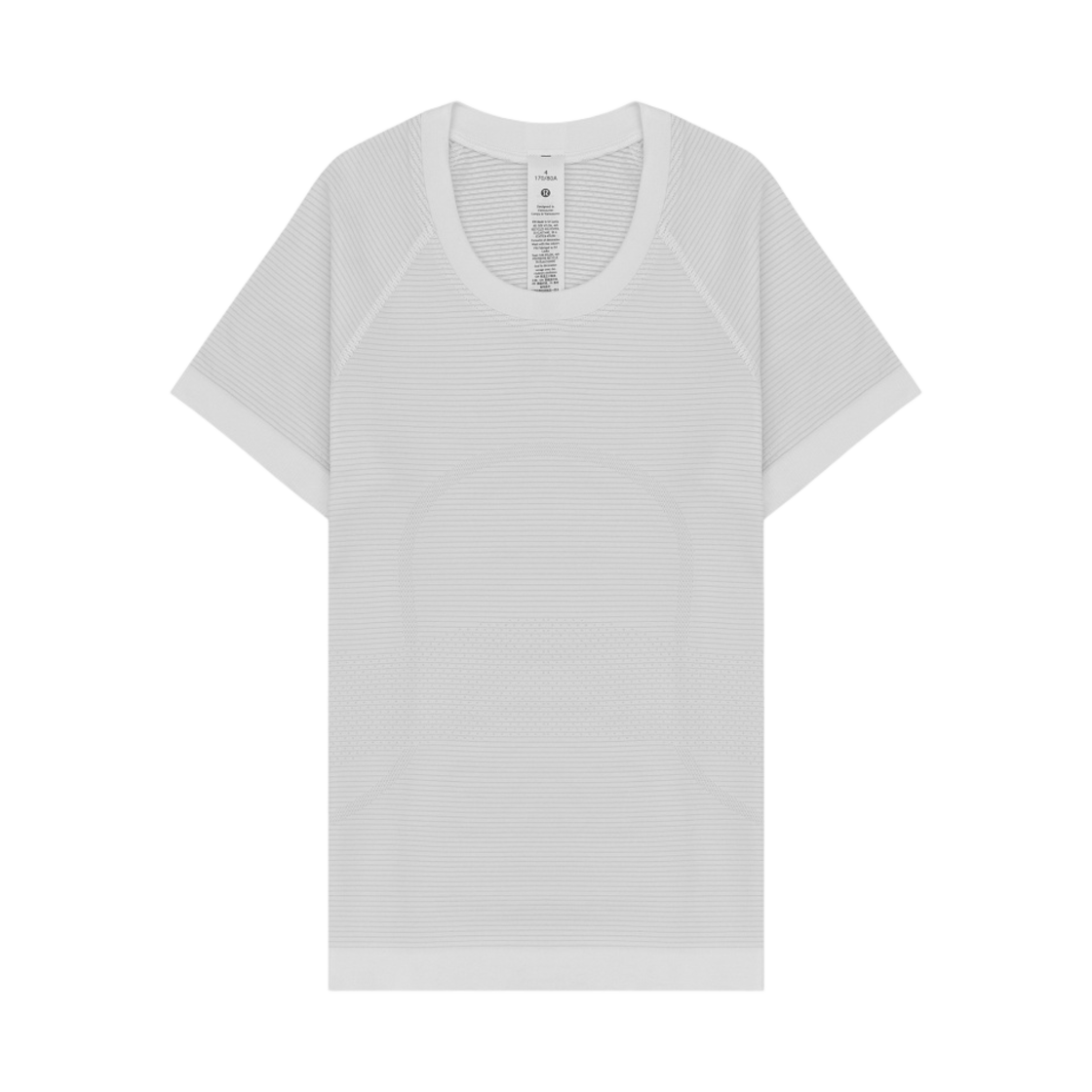 LW3FQHS-WHITE (W) Lululemon Swiftly Tech Short Sleeve Shirt 2.0 Race Length White - Asia