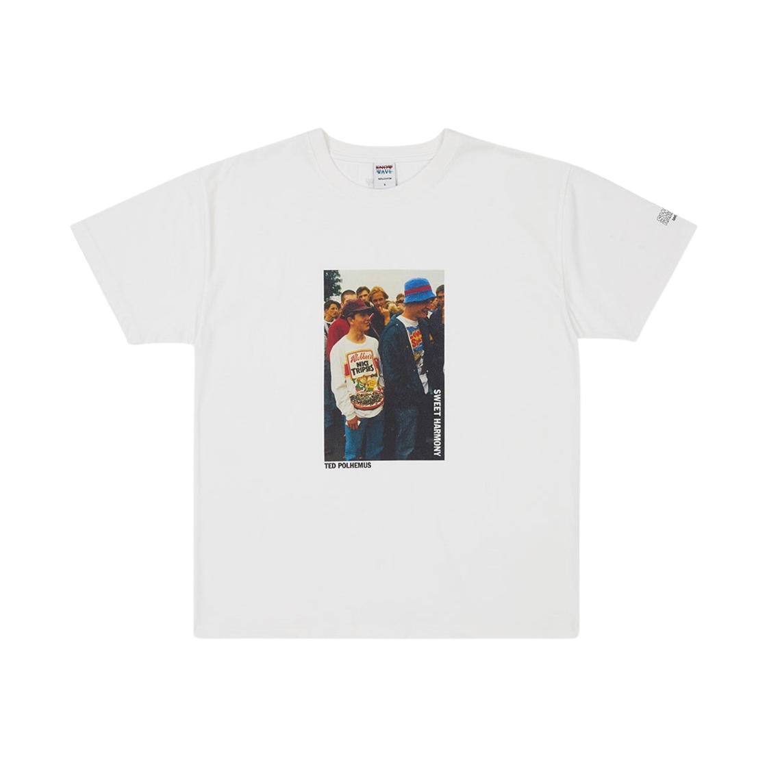 KNT017mOF Knowwave X Sweet Harmony T-Shirts Ted Polhemus Off White