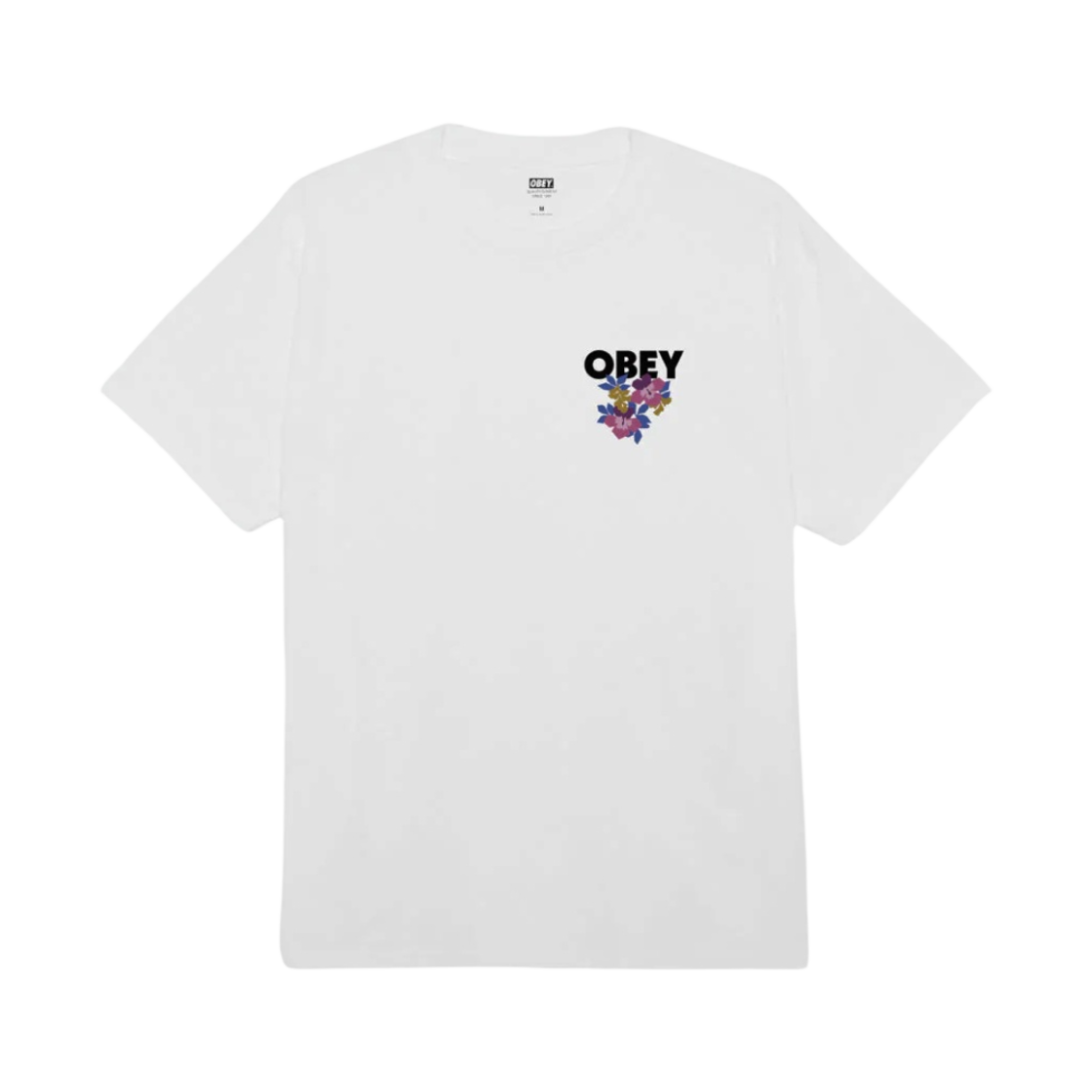 오베이 플로랄 가든 클래식 티셔츠 화이트(Obey Floral Garden Classic T-Shirt White) - 2
