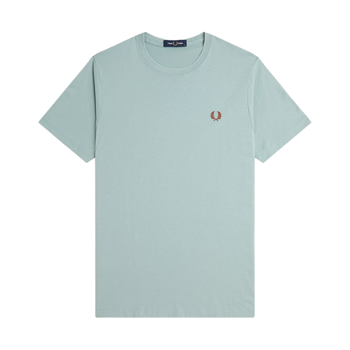 AFPM2511600-X06 Fred Perry Crew Neck T-Shirt Silver Blue