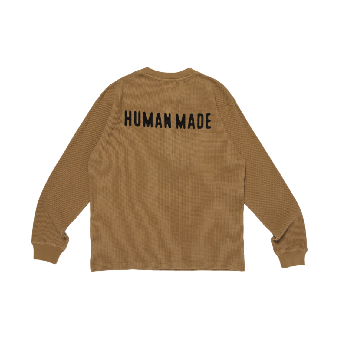 HM28CS013 Human Made Henley Neck L/S T-Shirt Olive Drab