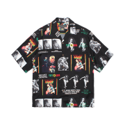 Wacko Maria x Bob Marley Hawaiian Shirt Black