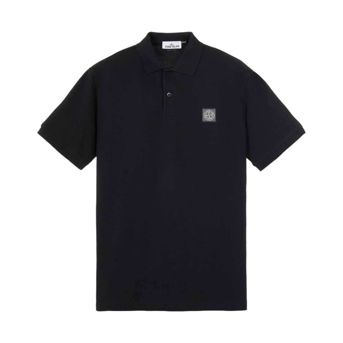 스톤 아일랜드 22R39 코튼 피케 폴로 셔츠 블랙 - 22SS(Stone Island 22R39 Cotton Pique Polo Shirt Black - 22SS)