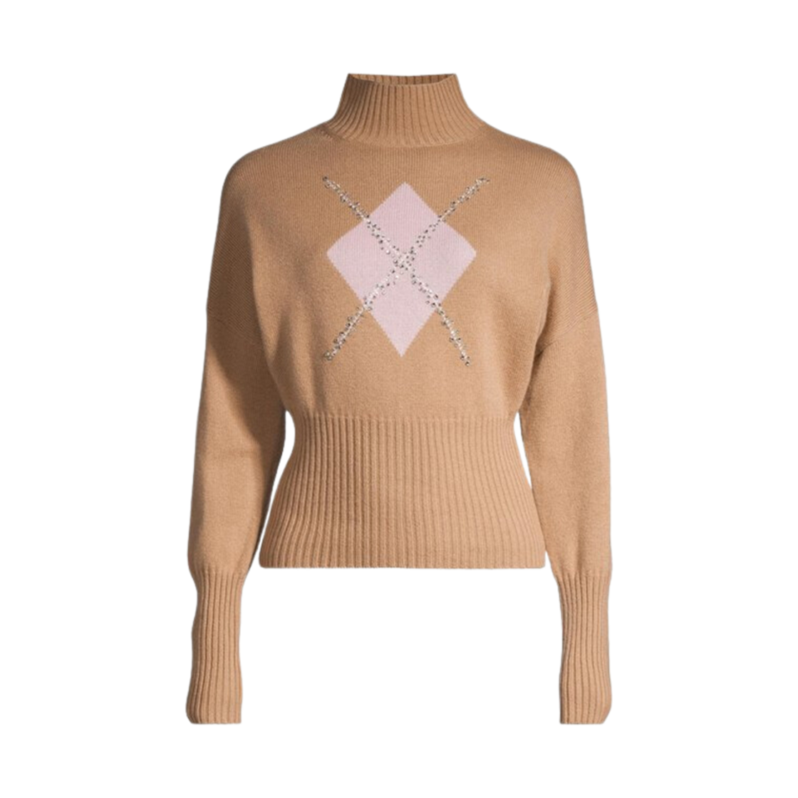 NUCCIA-006 (W) Max Mara Studio Nuccia Wool Sweater Kamel