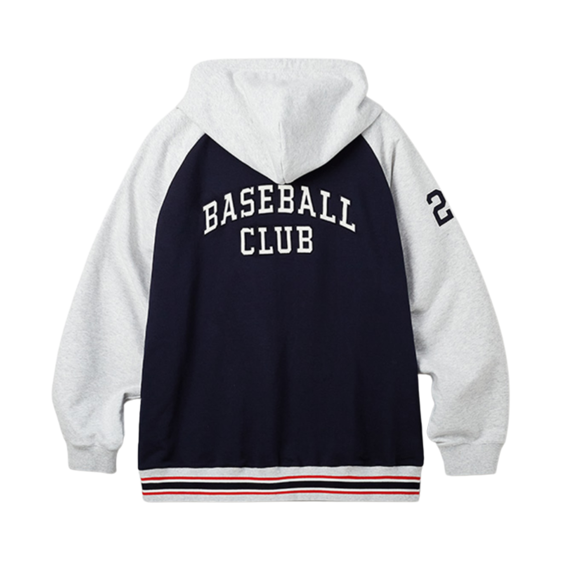 두산 베어스 x 스파오 배색 후드 집업 믹스(Doosan Bears x Spao Color Hoodie Zip Up Mix) - 2