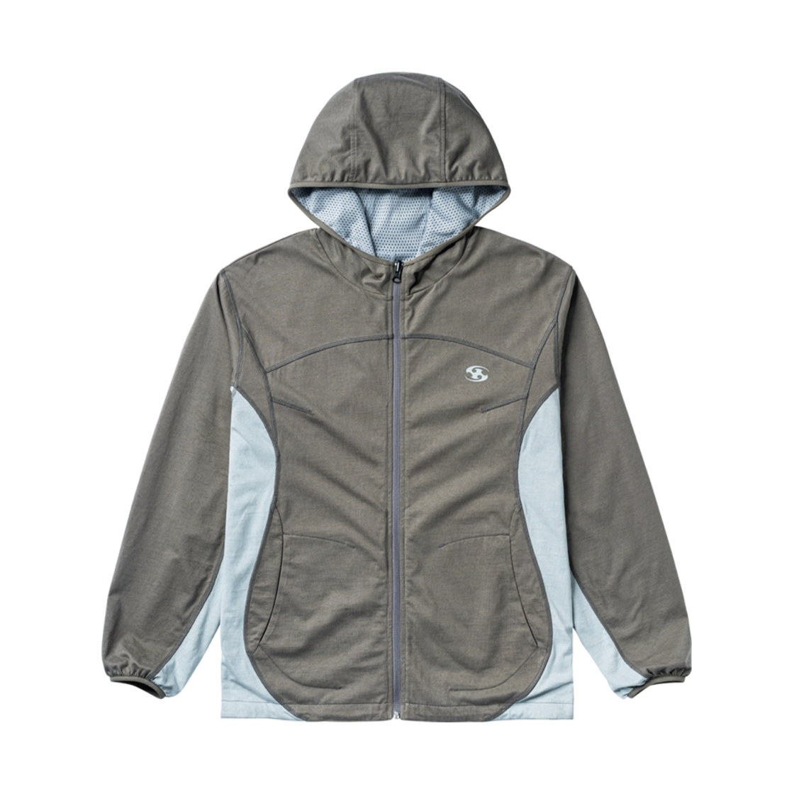 산산기어 리버시블 후디 집업 브라운 - 24FW