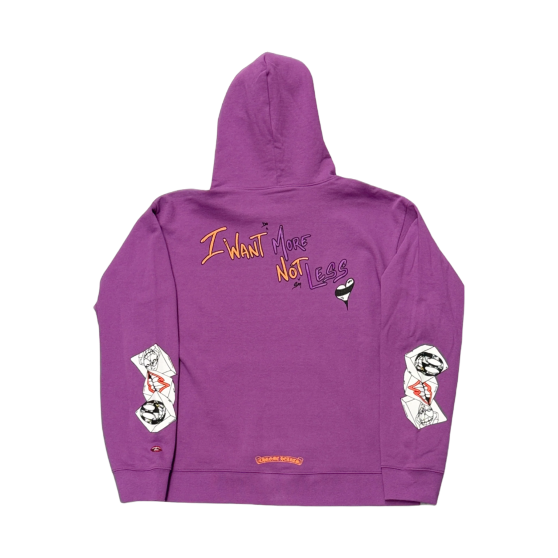 크롬하츠 매티 보이 퓨렐 그래피티 후드 퍼플(Chrome Hearts Matty Boy Purrelle Graffti Hoodie Purple) - 1