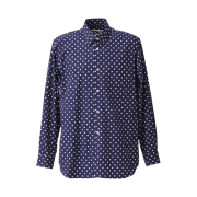 CDG Polka Dot Shirt Navy