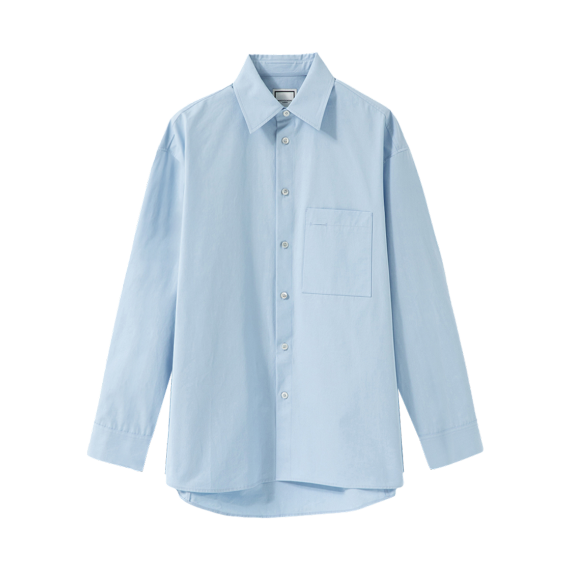W243SH02820L Wooyoungmi Essential Shirt Blue - 24FW