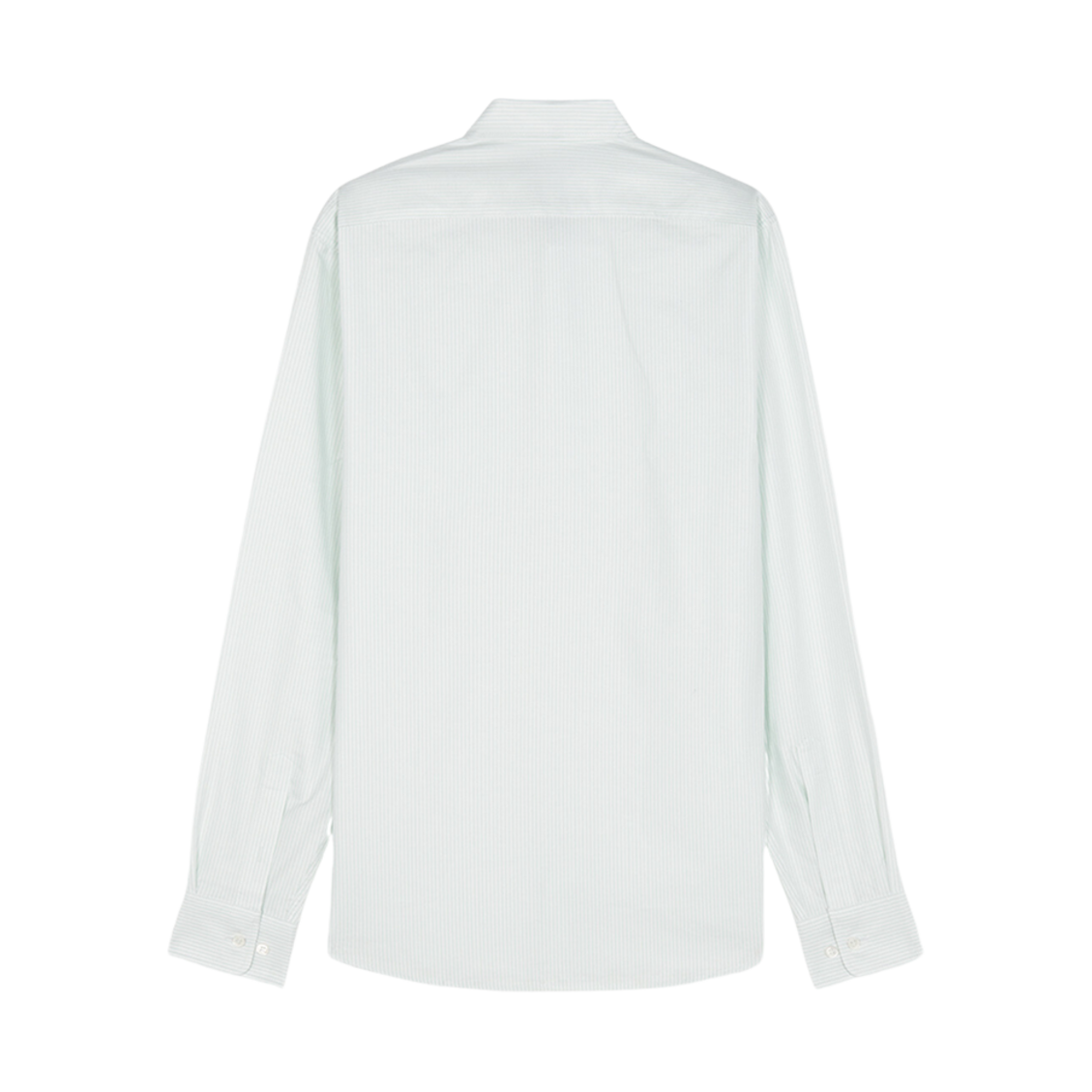 메종 키츠네 폭스 자수 포켓 클래식 셔츠 BD 미스트 그린 스트라이프(Maison Kitsune Fox Embroidery Pocket Classic Shirt Bd Mist Green Stripes) - 2