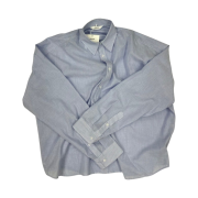 Nonnod Flexible String Stripe Shirt Japanese Sky Blue