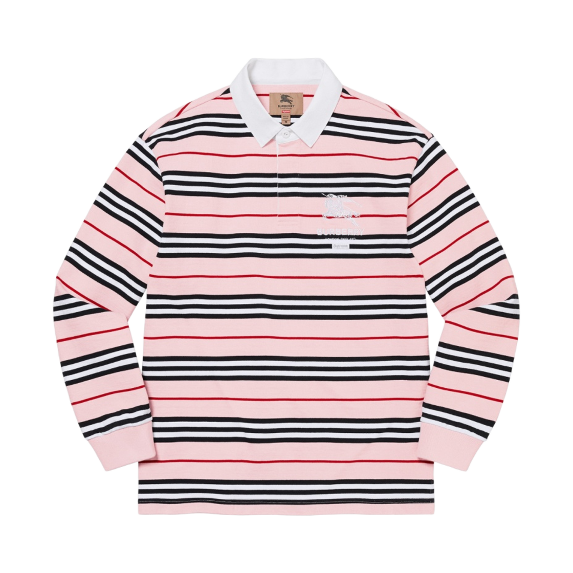 슈프림 x 버버리 럭비 핑크 - 22SS | Supreme | KREAM