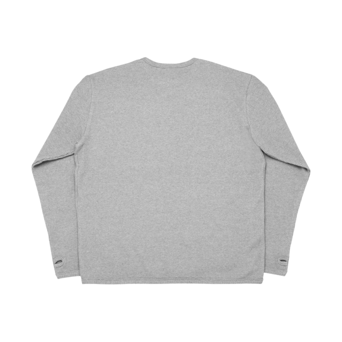 엠제이디 와플 핑거 홀 롱슬리브 티셔츠 그레이(MJD Waffle Finger Hole Long Sleeve T-Shirt Grey) - 2