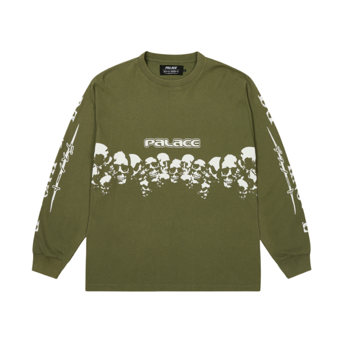 팔라스 x 데스 노트 롱슬리브 더 딥 그린 - 25SS(Palace x Death Note Longsleeve The Deep Green - 25SS)