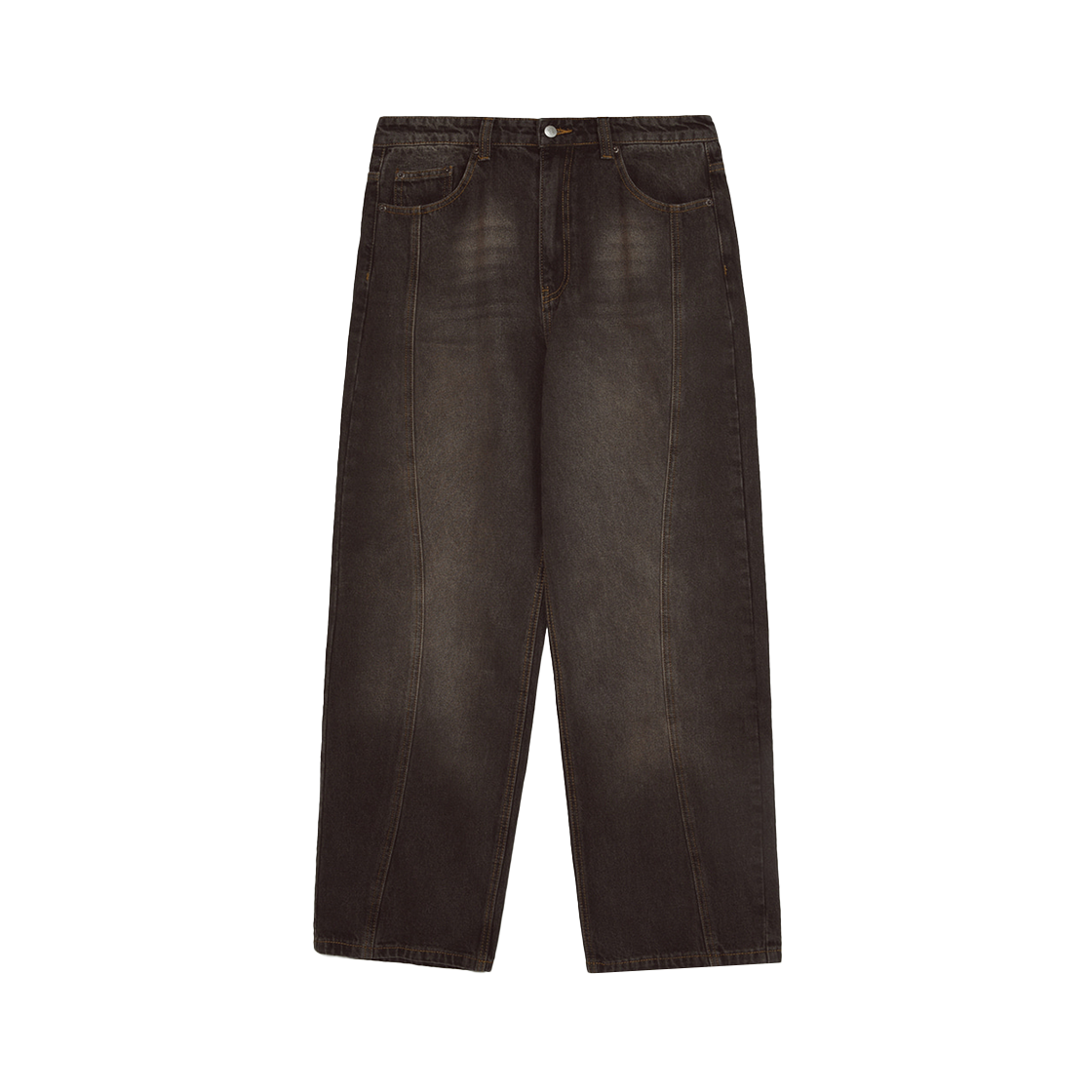 PD09PT8014BK Phyps Dept Teen Washed Denim Pants Black