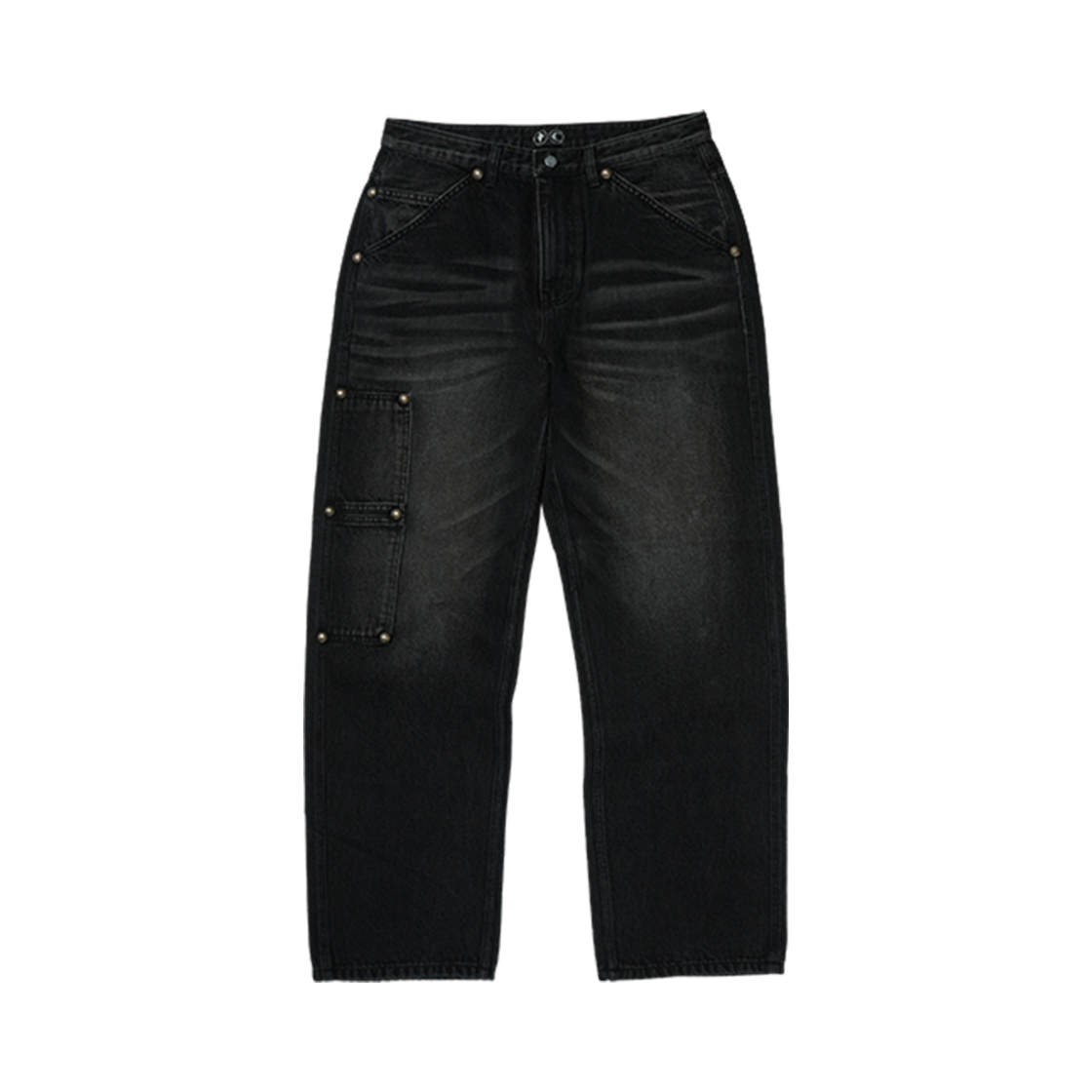 떠그 클럽 떠그 데님 팬츠 블랙(Thug Club Thug Denim Pants Black)