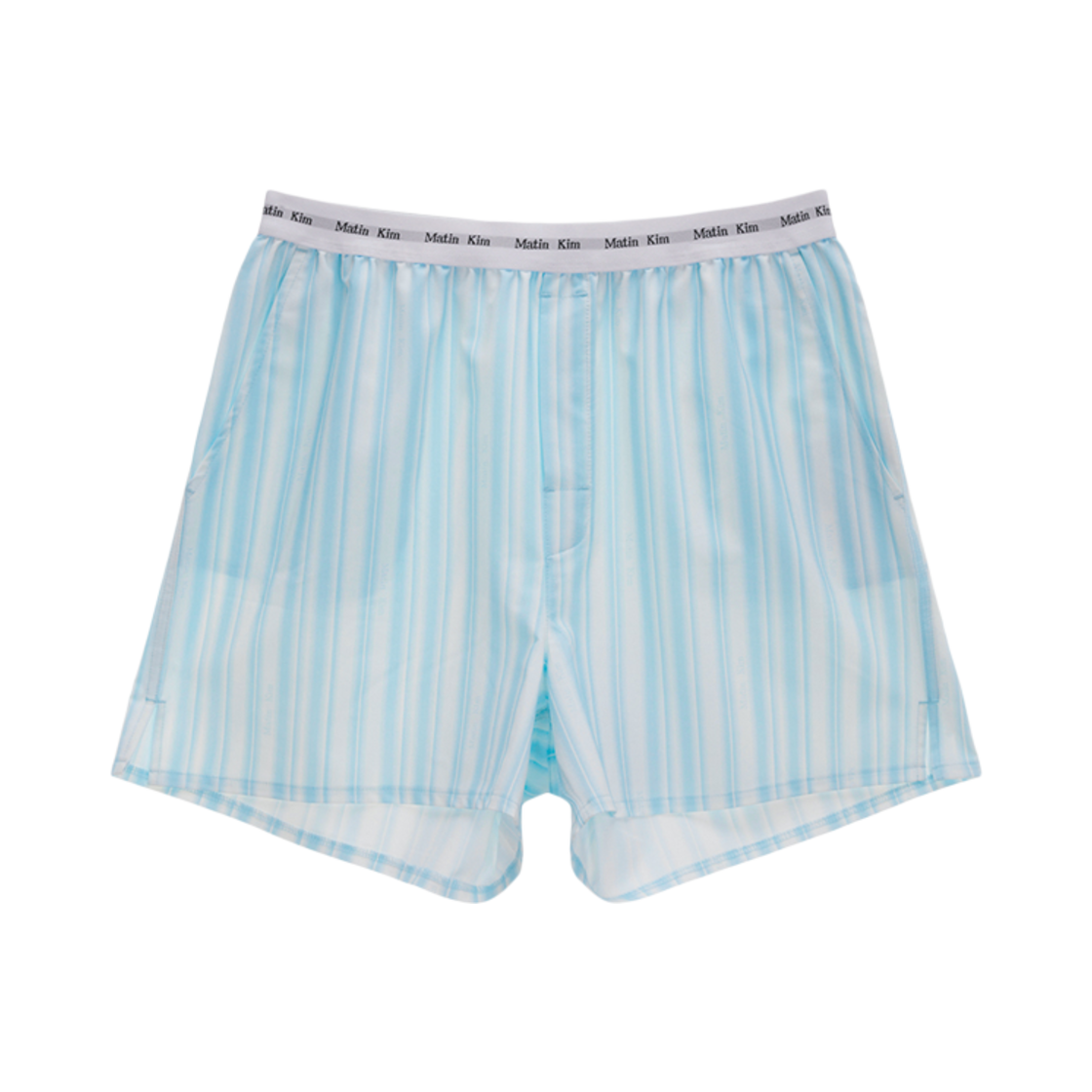 MK2434PT015MSK (W) Matin Kim Cozy Pajama Stripe Shorts Sky
