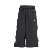 (W) Adidas Adilenium Season 2 3S Capri Shorts Gender Neutral Black - KR Sizing