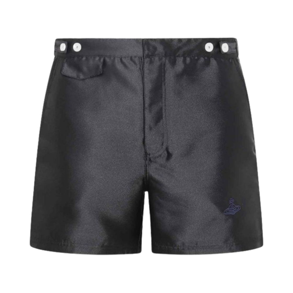 81010004-W00KA-N401 Vivienne Westwood Orb Swim Shorts Black