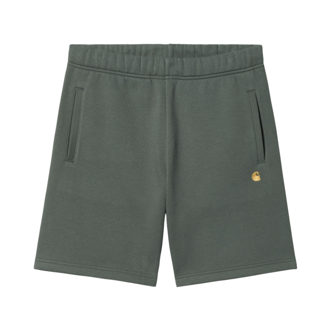 칼하트 WIP 체이스 스웨트쇼츠 주라 골드(Carhartt WIP Chase Sweatshorts Jura Gold) - 1