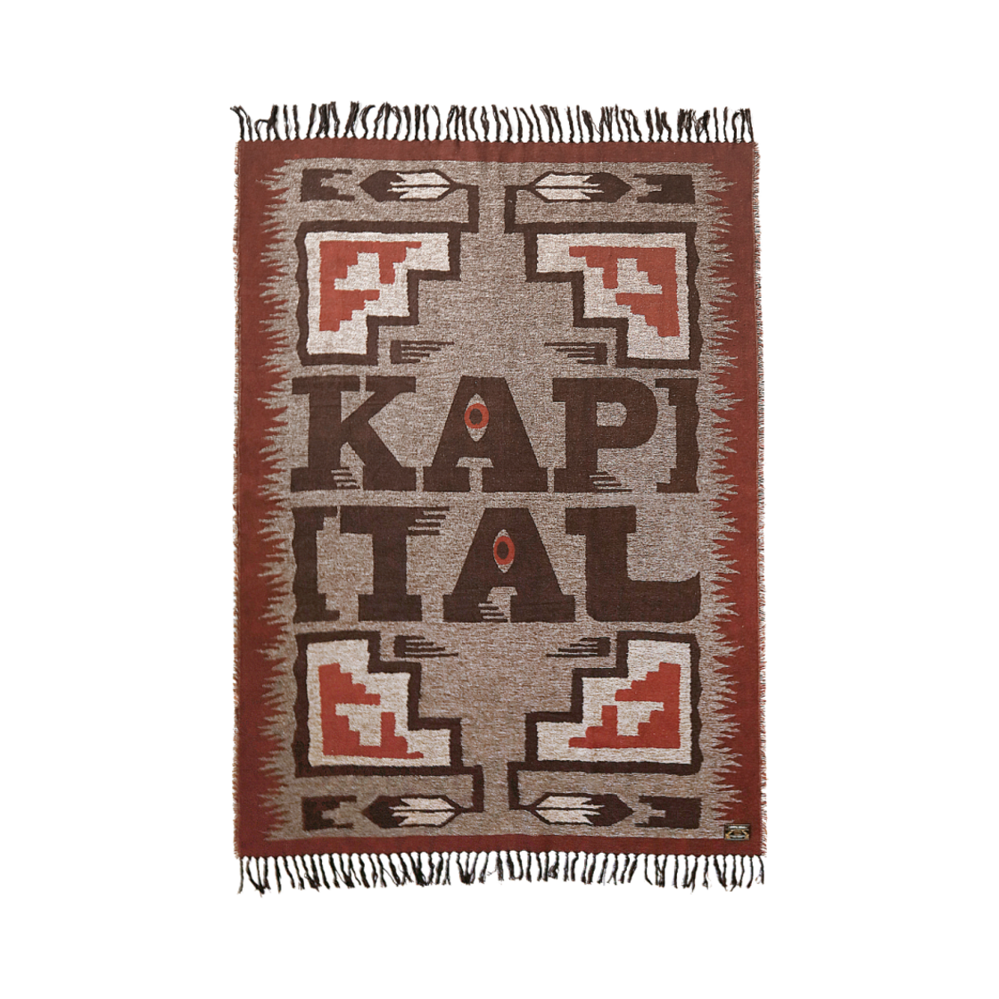 K2411XG552 Kapital Speakeasy Blanket Red