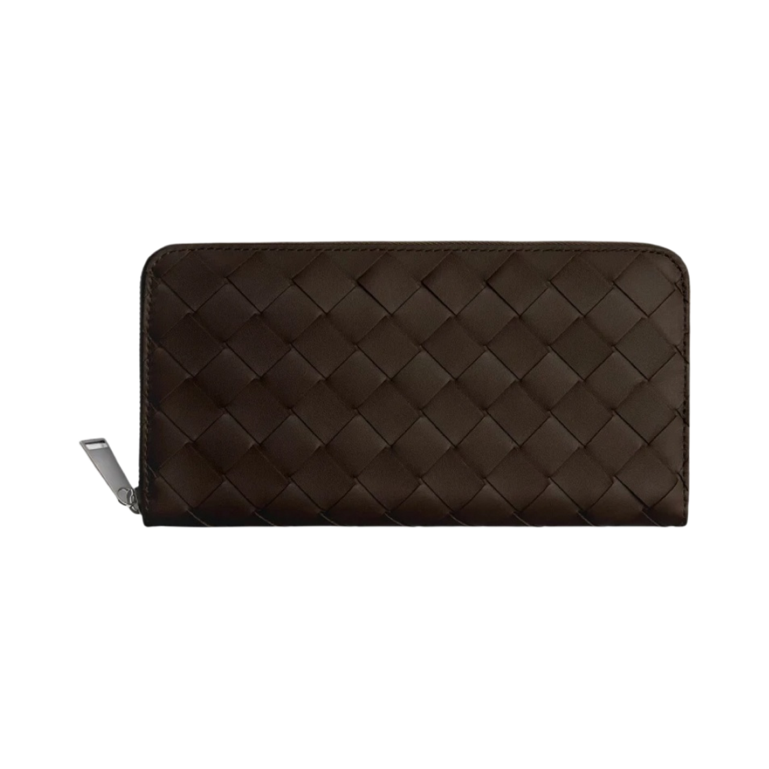 보테가 베네타 인트레치아토 지퍼 어라운드 지갑 폰덴테(Bottega Veneta Intrecciato Zip Around Wallet Fondant) - 1