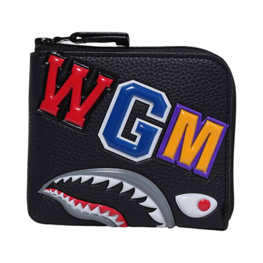 0ZXSGM190012N BAPE Shark Mini Wallet Black