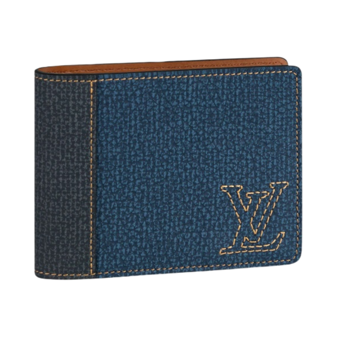 루이비통 멀티플 월렛 데님 블루(Louis Vuitton Multiple Wallet Denim Blue) - 1